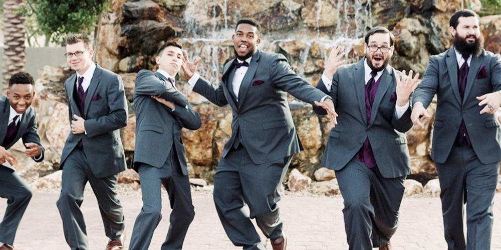 Groom groomsmen 2025 attire ideas